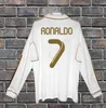 Uzun Kollu 06 07 08 09 10 Ronaldo Raul Retro Futbol Formaları Vintage 11 12 13 14 15 R.Carlos Guti Bale Kaka 16 17 18 Sergio Robben Ramos Real Madrids Klasik Futbol Gömlekleri