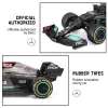 Cars F1 Mercedesamg Team Formuła 1 1/24 RC Model W12#44 W10#44 Lewis Hamilton Remote Control Control Can Collection
