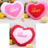 Dolls Heart Shape Throw Pillow Sofa Car Seat Cushion Soft Stuffed Plush Doll Toy Cushion Home Decor Wedding Valentine's Day Gifts