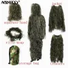 Accessories Outdoor Adult Jungle Grass Camo Hunting Ghillie Suit Grass Camo Combat Suit Tactical Military Ghillie Uniform 2 Sizes Available