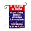 Banner Flags 30x40cm Trump Garden 2024 Campagna Flax Doppio stampa Delivery Drop Home Festive Party Supplies Dh9ec