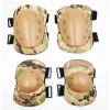 Kuddar Militär Taktisk skyddsutrustning Vuxen armbågsunderlag Paintball Airsoft Hunting War Game Protector kan vara som barn knäskydd