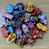 40Colors Halloween Game Bear Gothic Anime Charms Wholesale Childhood Memories Game Funny Gift Cartoon Charms Shoe Accessories PVC Decoration Buckle Soft Rubber
