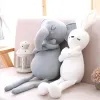 Dolls Cute Elephant Rabbit Pillows for Baby Girl Soft Stuffed Animal Toy Baby Bed Cushion Pillow Baby Room Decoration Kids Gift