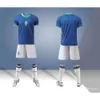 Nya AC City Football Jersey Home and Away Kits Game Sports Training Kit Snabbtorkning av andningsbara satser