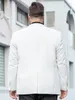 Męskie dresy Baisheng duży biały zwykły gruby brat garnitur