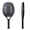 Hoowan Blackshark Beach Tennis Racket Carbon UD Graphite Rough Surface Soft White Eva Core Racket Beach Tennis 22mm 240419