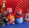 Parti Malzemeleri Amerikan Yüzsüz Vatansever Bağımsızlık Günü Cüce Bebek Süsleri 4 Temmuz Ev Masaüstü Dekor Çocuk Oyuncakları DF355