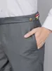 Tnom biohe tb Casual Hosen Herren Neue koreanische Version hübsches schlankes Fit-Business-Anzughose für junge und mittlere Hosen im mittleren Alter