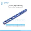 Instruments Carpal Panarthrodesis Titanium Locking Plate, prebent 5 Degree Veterinary Pet Orthopaedic Implant Small Animal Fracture Fixation