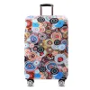 Accessories Thicker Stretch Fabric Illustrations Suitcase Cover Protector Dust Luggage Protective Covers Travel Accessories,18 To 32 Inches