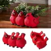 Vases Mini Bird Statue Small Cactus Succulent Basin Planter Pot Flower Pots Succulents Decorative Planters