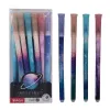 Pens 144pcs/box Erasable Gel Pen Blue Ink 0.5/0.38mm Washable Handle Kawaii Pens Refill Rods for School Office Pen Cute Stationery