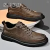 Chaussures décontractées Surgut Man Fashion Leather Business Office Business Bure