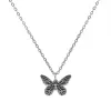 Collane Bocai S925 Collane in argento sterling per donne Nuova moda farfalla cavata Ochain Pure Argnetum Gioielli Spedizione gratuita