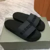 بركة شاطئ الشاطئ الفاخرة Flip Flops 2024 Slides Slides Sandals Slipper Sliders Letters Bur Slippers for Men Women Fashion Usisex بدون Box 35-46