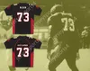 CUSTOM ANY Name Number Mens Youth/Kids 73 McCain Mean Machine Convicts Football Jersey Includes Patches Top Stitched S-6XL