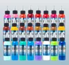 Nieuwe fusie 16 kleuren tattoo inkt set pigment permanent tattoo inkt tattoo benodigdheden 30 ml set5768955