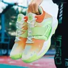 Basketball Shoes Glow Men Professional Competition Training Sneaker Fashion Trendy Couple Large Footwear