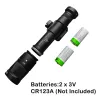 Scopes Poling Airsoft Flashlight M600V IR White LED LIGIS LIGHT IR OUNKUJĄCA Z MONTACJĄ RAILOWĄ 20 mm Picatinny Mlok Keymod