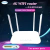 Routers 4G CPE 4G wifi router SIM card Hotspot CAT4 32 users RJ45 WAN LAN wireless modem LTE router