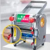 Yapımcılar 220v Ticari Yoğurma Makinesi Hamur Sheeter Elektrikli Makarna Maker Ev Hamur Mikser Erişteleri Pres Roller Dumpling Sarmalayıcılar