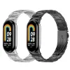 Accessori per xiaomi mi banda 8 nfc cinghia magnetico per Xiaomi smart banda 8 metallo watchband correa per la sostituzione della banda 8 braccialetti