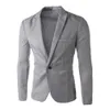 Automne Mens Blazer Suit 8 couleurs Blazer Male Blazer Costumes Business Vestes Mode WhiteblackGrey M-3XXXL 240422