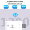 Router wifi estender USB REPPRESSIONE WIFI portatile 1200 MBPS Wifi Extender Amplificatore Wireless Router Long Range 2,4 g/5G WifiPeater