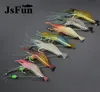 7pcslot Fishing Lures Luminous Shrimp Lures Soft Lures 8cm 5g 7 Color Artificial Baits Carp Fishing Tackle FU4028789949