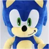 Fyllda plyschdjur Ny Super Sonic Hedgehog P Doll tarsnack Toy Drop Leverans Toys Gifts Otcum