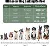 Dissuasifs Benepaw SAFE Ultrasonic chien Écorce dissuasif USB rechargeable 4 Niveau réglable APPECRIATION ANTIR ANTER ANTER ANTERS jusqu'à 15 m