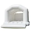 Commercial White Inflatables Bounce House Wedding Bouncer Trampoline Bouncy Castle Jumper Tent For Kids Adults Lawn Party