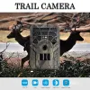 Kamery Hunting Trail Wildlife Camera 5MP 1080p Nocne widzenie komórkowe komórkowe kamery myśliwskie PR300C Bezprzewodowe foto