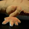 Kuddar 46 cm simulering pogona vitticeps lguana ödla söt realistisk fylld plysch leksak mjuk agamidae djur dollmodell för barn gåvor