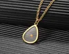 Pendant Necklaces Transparent Mustard Seed Gold Plating Platinum Water Drop Necklace Clavicle Chain Jewelry Gifts For Women5271828