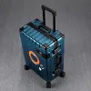 Bagage mode trolley bagageinemannen en vrouwen 20 inch ultraquiet bagage netto rood 24/26 wachtwoord reizen boarding reiskoffer