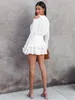 Ruffle short skirt fashion cool vacation women's summer new pleated skirt sexy hottie ruffles