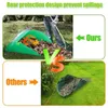 Storage Bags Up Lawn And Leaf With Handle Durable Garden Waste Foldable For Pool Camping Cleanup Container