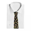 Bow Ties Golden Chess Pieces Tie pour hommes Femmes Accessoires de vêtements en colonne