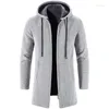 Trench Coats Men's Automne et Winter Cashmere Cardigan CHENILLE PULATEUR EN TABLE EN TELLEUR