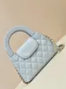 10A Retro Mirror Quality Classic Diamond Lattice Designer Caviar Bolsas de hombro de lujo Diseñadores Flap Handbag con Many Top Chain Body Body Body Withbox K14