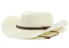 Cappuccio da sole bohémien per donne cappello da spiaggia pieghevole da signore da donna estate cappelli di paglia di carta bianca Panama Travel Cappello UV Protezione da cowboy Caps9948816