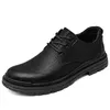 Casual schoenen Heren echt lederen retro -stijl schoeisel modeontwerper Oxford Leisure Walk Male Business Sneakers