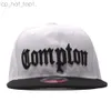 CAPPT CAPT CAPT CAPS CAMOUFFAGE RAGATO RACCOGNI BASEBALLO COREANE BRIM Cap Flat Cap Dance hip-hop Black White Hat Compton 1739