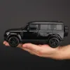 Bil Burago 1:25 Land Rover Defender 2022 Black Alloy Luxury Vehicle Diecast Cars Model Toy Collection Gift Birthday Present