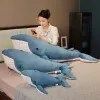 人形巨大リアルライフクジラのぬいぐるみぬいぐるみ柔らかいハンマーヘッドシャーク睡眠枕ソファソファイオンシーアニマルフォーキッズガールズ100cm