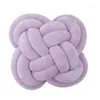 Pillow Cute Knot Ball Floor S Solid Color Baby Sleep Toys Decorative Knotted Throw Pillows For Sofa Home Bedroom Decor