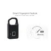 Control Smart Fingerprint Biometric Door Lock Electronic Keyless Security Safe Padlock USB Rechargeable Finger Print Sensor For Luggage