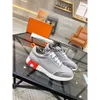 H Men Summer Walk Italie Design Bouncing Casual Sneaker Shoes Nappa Leather Technical Jersey Suede Goatskin Low Top Trainrs Party Robe Walking Skate Shate With Box